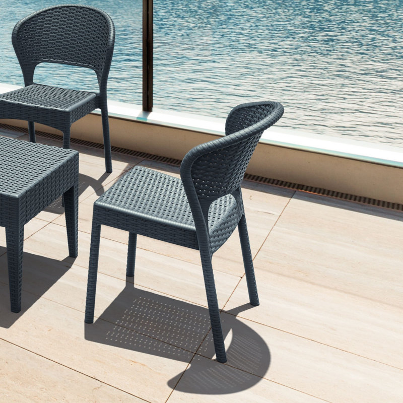 Brayden Studio Ketterman Stacking Patio Dining Chair ...