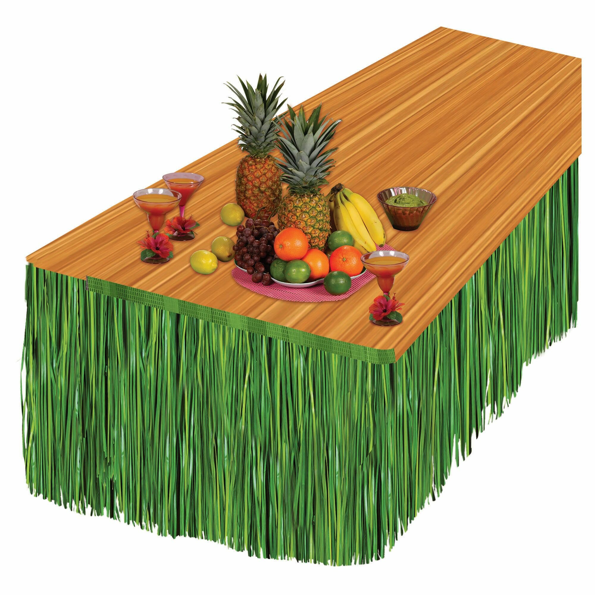 Amscan Summer Luau Grass Table Skirt Wayfair