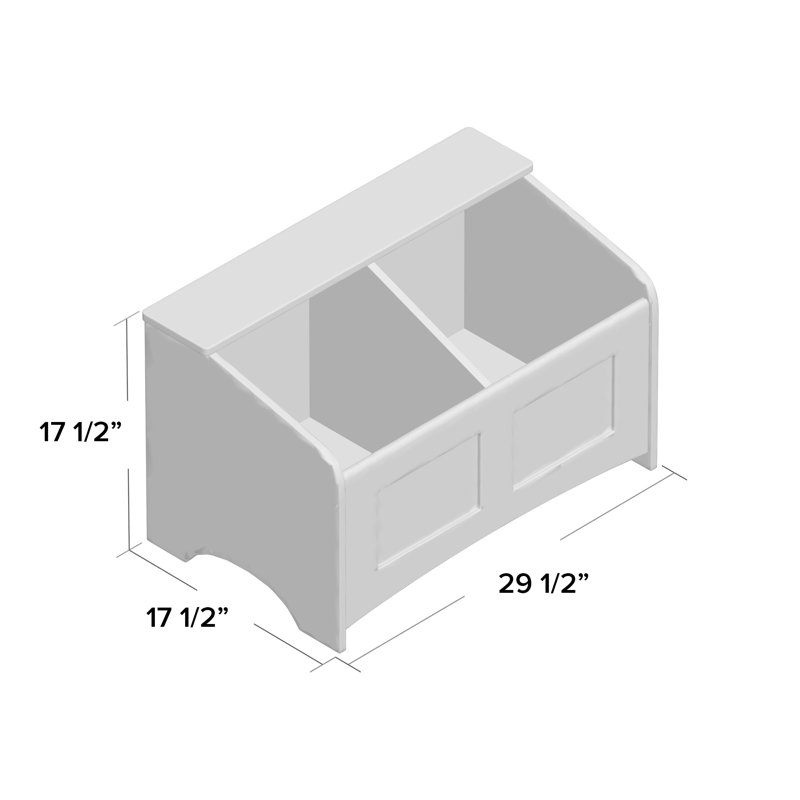 toy box with dividers