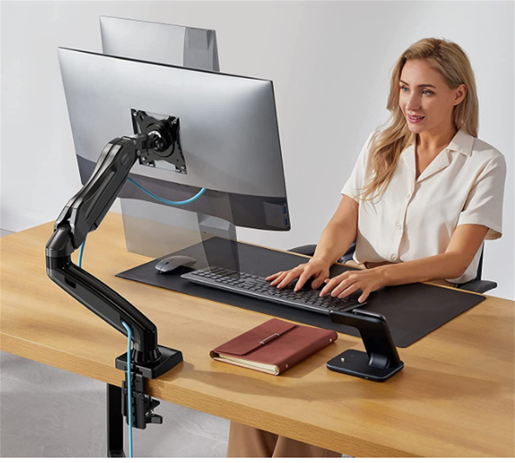 motorized monitor mount