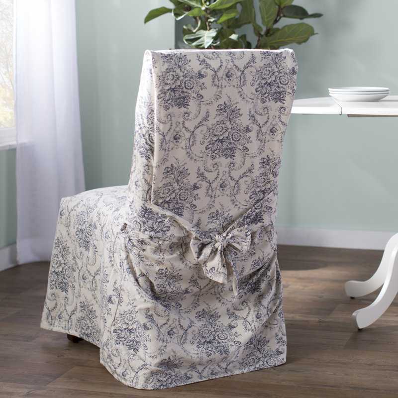 One Allium Way Box Cushion Dining Chair Slipcover & Reviews Wayfair