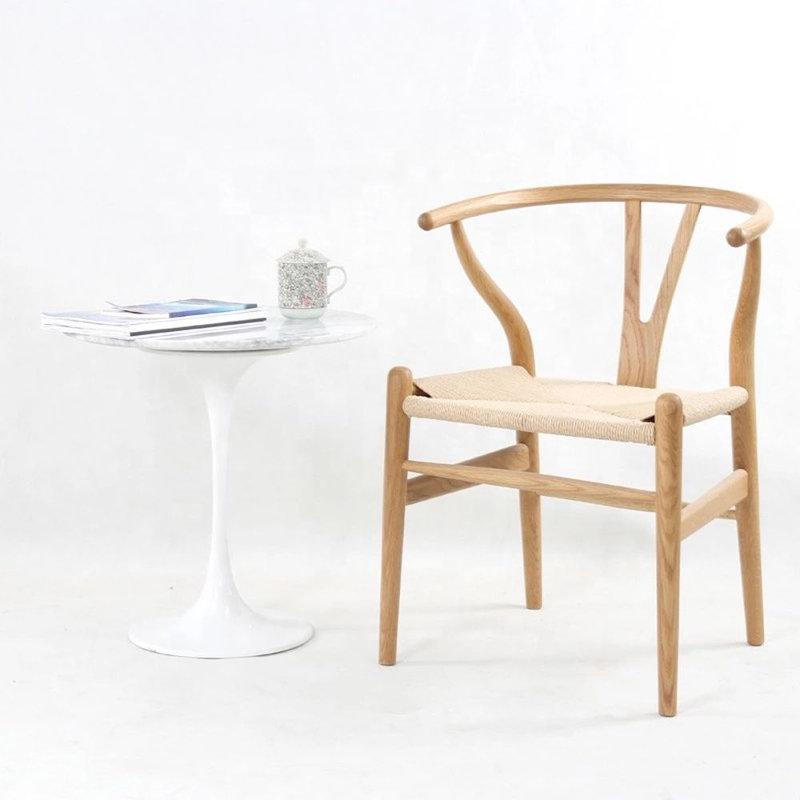 Bungalow Rose Bynum Mid Century Solid Wood Dining Chair Wayfair