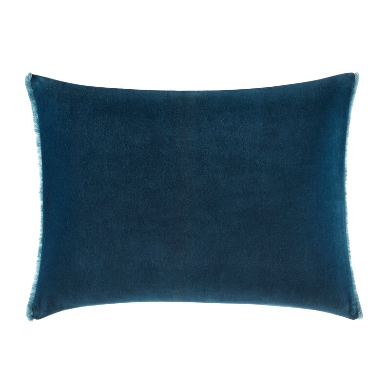 Vera Wang Blurr Rectangular Velvet Lumbar Pillow | Wayfair