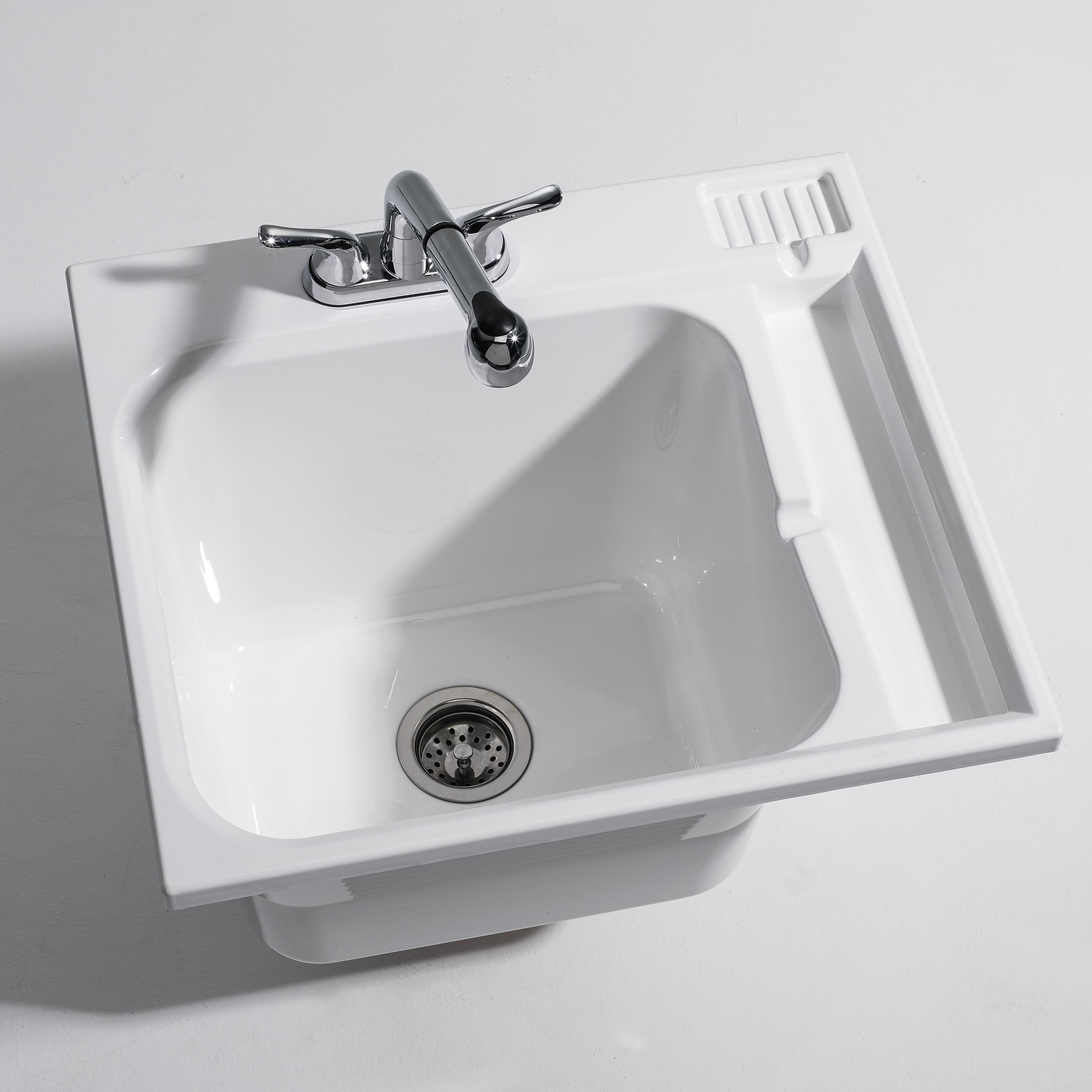 Cashel 25 X 22 Drop In Laundry Sink With Faucet Reviews