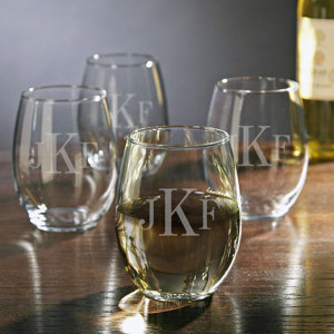 Personalized 21 oz. Wine Glass (Set of 4)