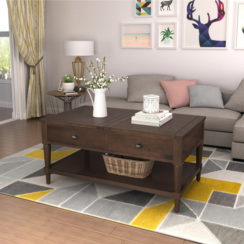 Breakwater Bay Maranto Lift Top Extendable Coffee Table With Storage Wayfair Shop wayfair for all the best extendable coffee tables. wayfair