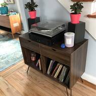 Novogratz Concord Audio Rack Reviews Wayfair