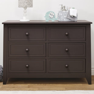 Brittany 6 Drawer Double Dresser by Sorelle