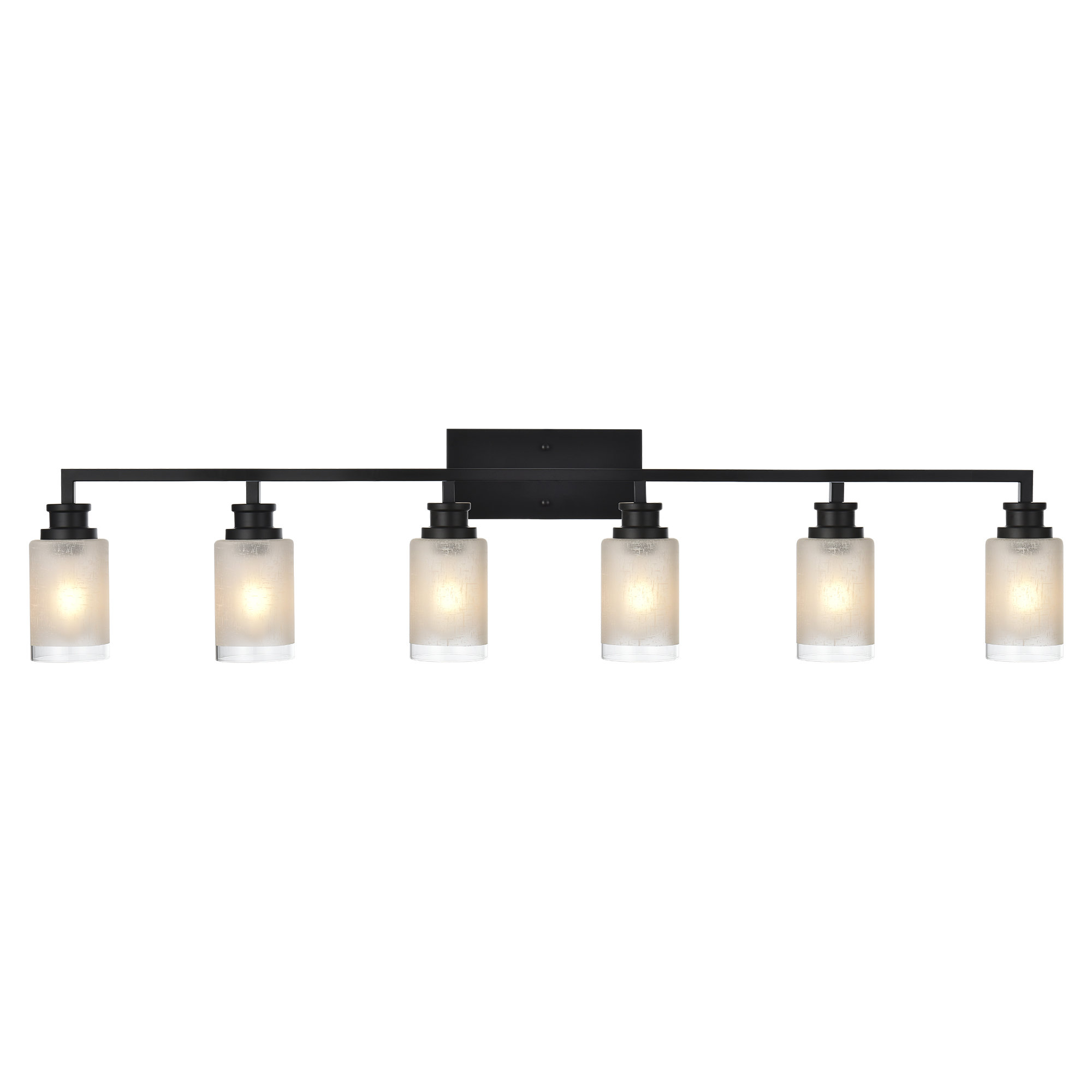 6 light bathroom vanity lighting fixture