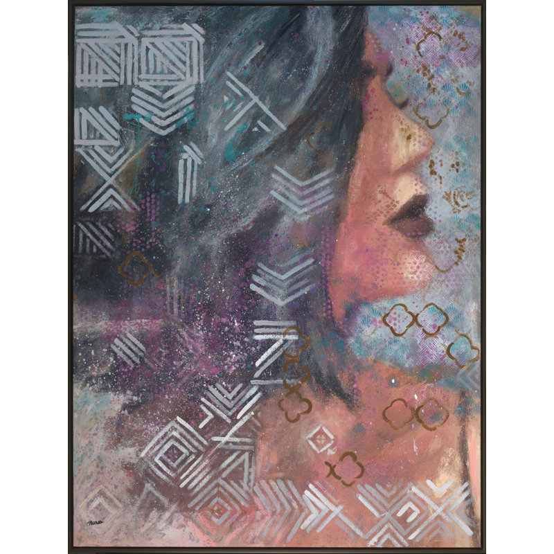 Instinct by Nava Lundy - Floater Frame Print on Canvas