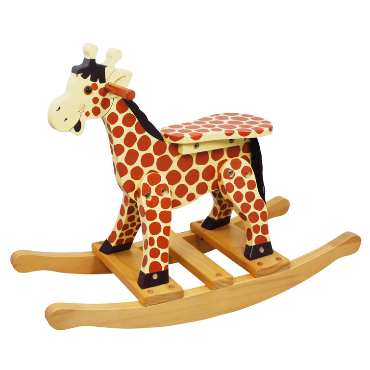 giraffe nursery rocker