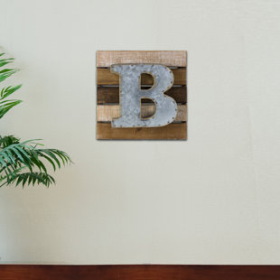Large Rustic Letters Wayfair
