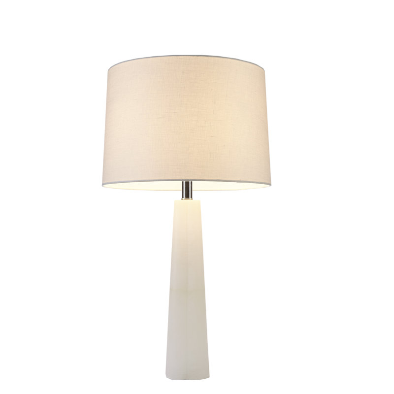 Calla 27.5" Table Lamp #midcenturymodern #white #lamp