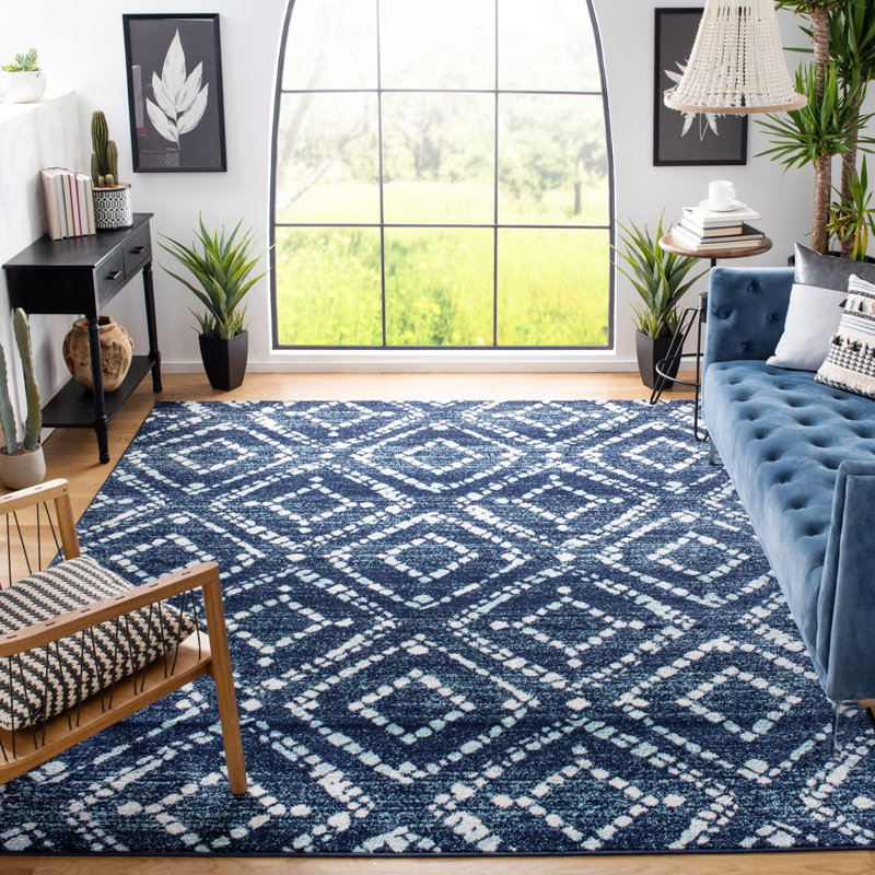 Sherburne Performance Geometric Rug Rug Size: Square 6'