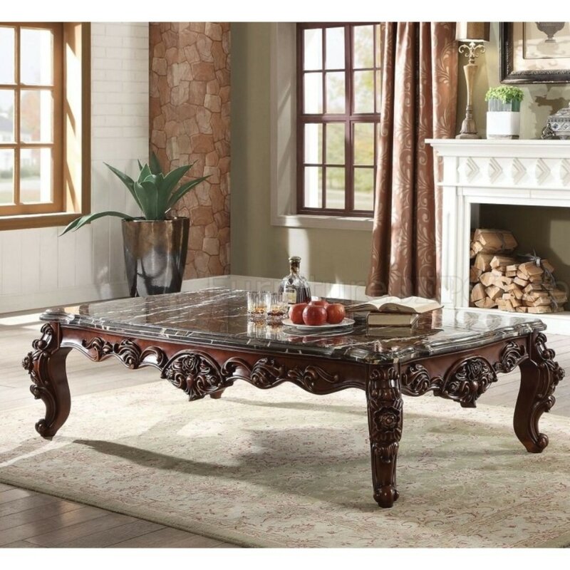 Astoria Grand Alois Traditional Rectangular Wood and ...