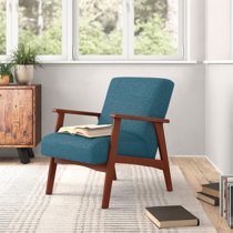 wayfair teal armchair