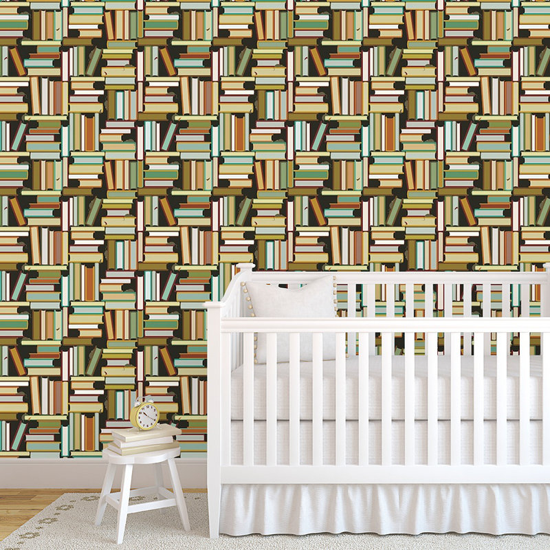 Isabelle Max Hartline Library 48 L X 24 W Paintable Peel And Stick Wallpaper Panel Wayfair So imagine my excitement when i learned about removable, paintable wallpaper — i shouted hallelujah and quickly ordered some to. hartline library 48 l x 24 w paintable peel and stick wallpaper panel
