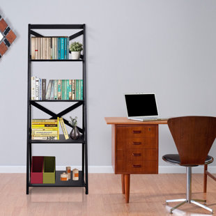 Go to store & view more images Christner Storage Ladder Bookcase by Gracie Oaks