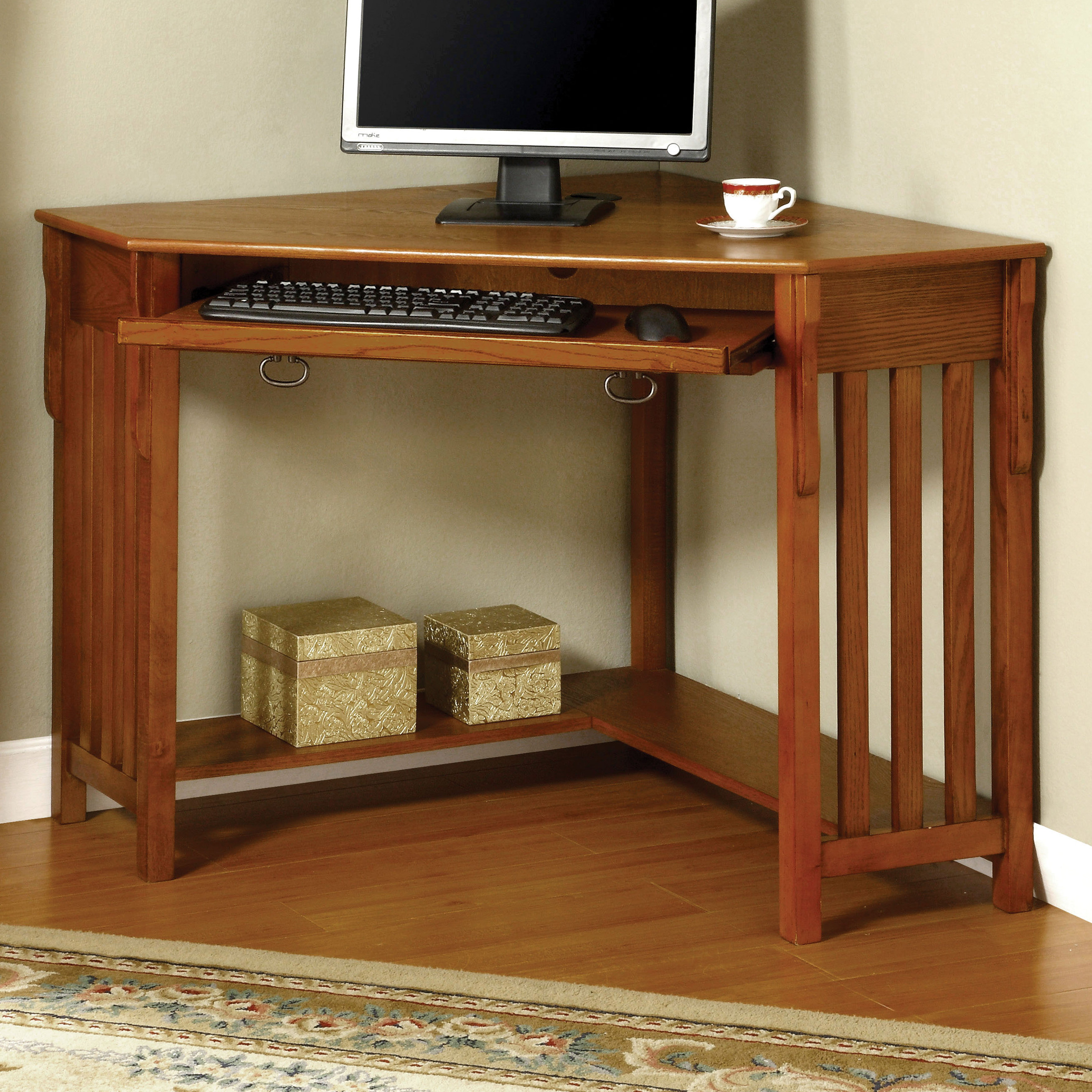 Hokku Designs Roque Corner Computer Desk Reviews Wayfair Roque Corner Computer Desk