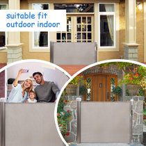 84 inch retractable gate