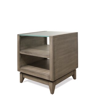 Northampton End Table With Storage By Three Posts