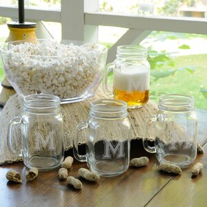 Personalized Gift Collegiate Jar (Set of 4)