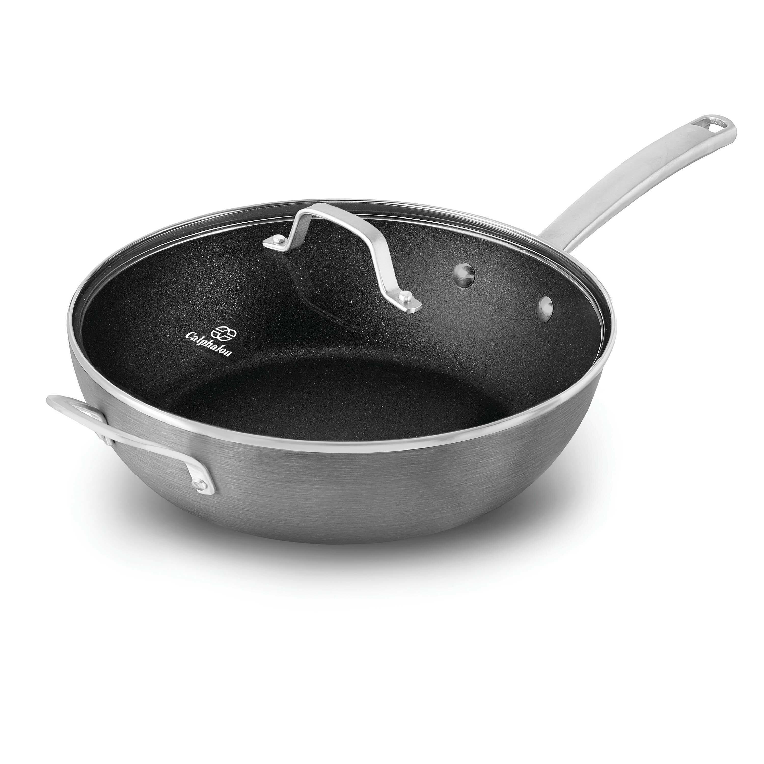 12 inch frying pan with lid