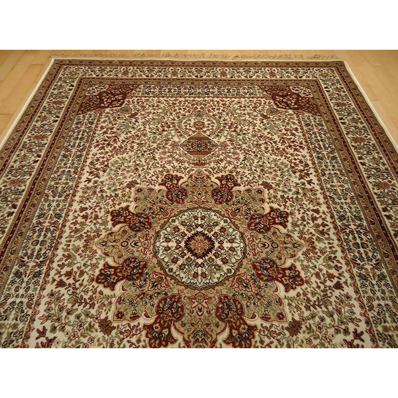 Astoria Grand Shanelle Living Room Hand Knotted Wool Beige Rug Reviews Wayfair