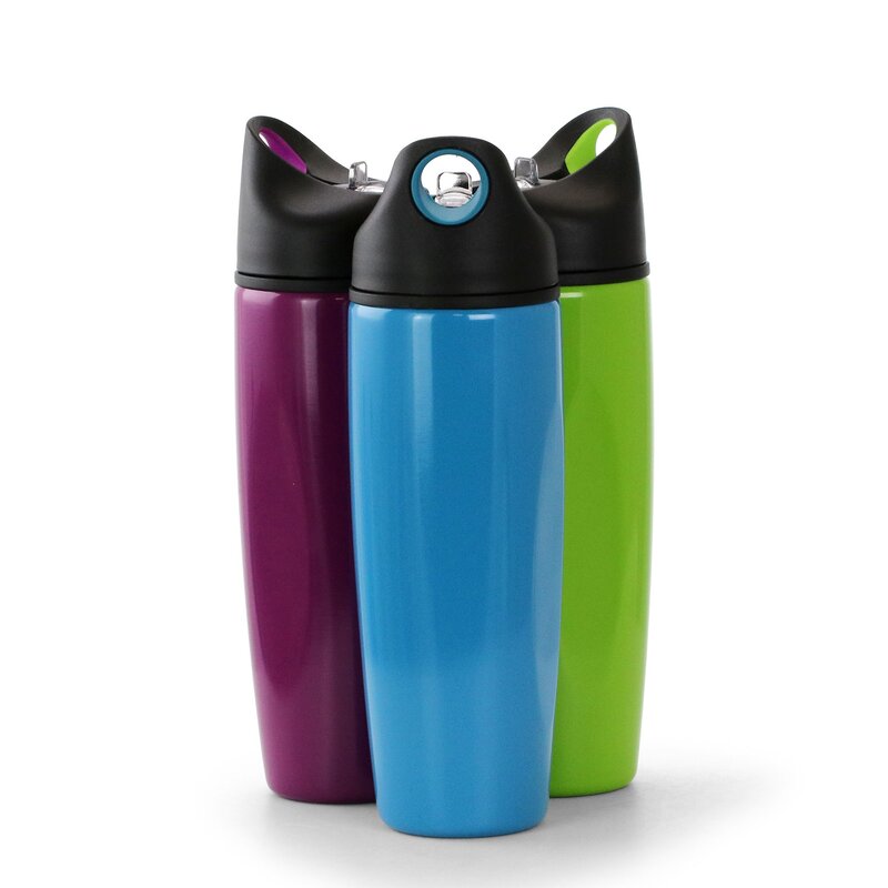 hydrate stainless steel water bottle