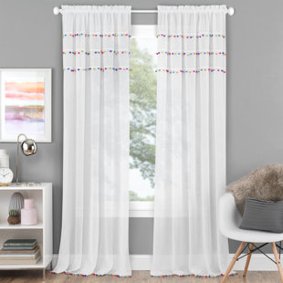 Blackout Curtains Pom Pom Wayfair Ca