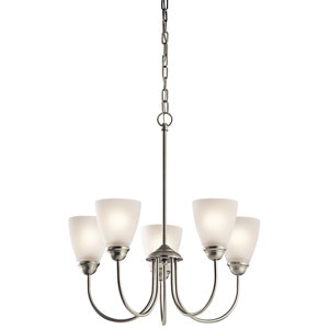 Graybeal 5-Light Shaded Chandelier