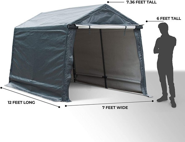 7' W x 12' D Canopy