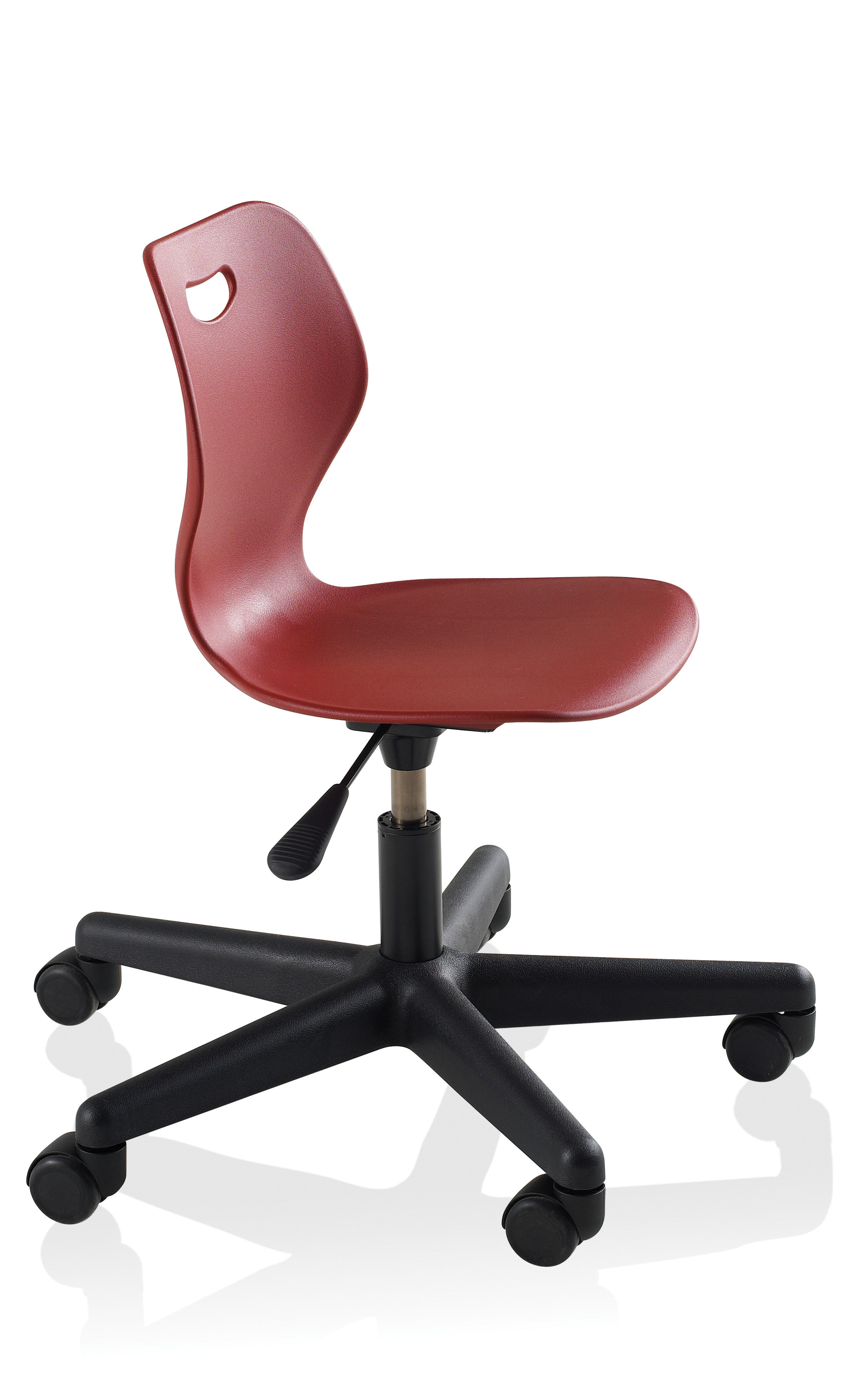 Ki Furniture Intellect Wave Five Leg Classroom Chair With Casters Wayfair