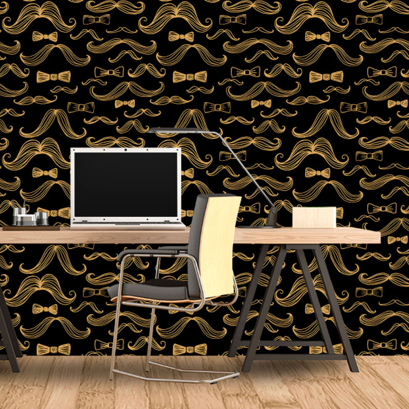 Ivy Bronx Jiya Fashion Themed Removable Peel And Stick Wallpaper