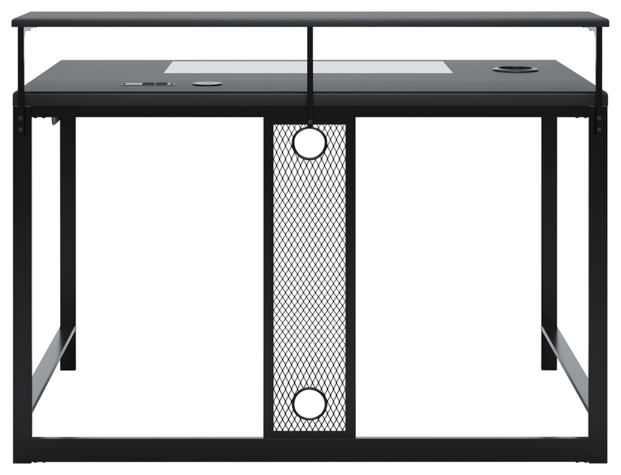 Inbox Zero Soroka Gaming Desk with Hutch Wayfair