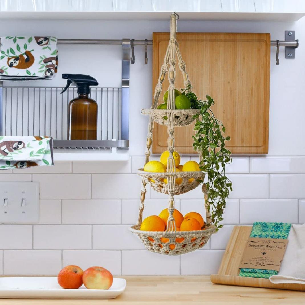 DASTINGO Wall Storage Organizer with Basket Wayfair