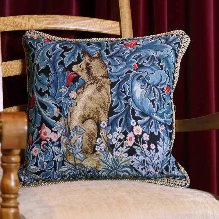 William Morris Hare Tapestry Pillow Cushion Cover Double Sided Home Decor 