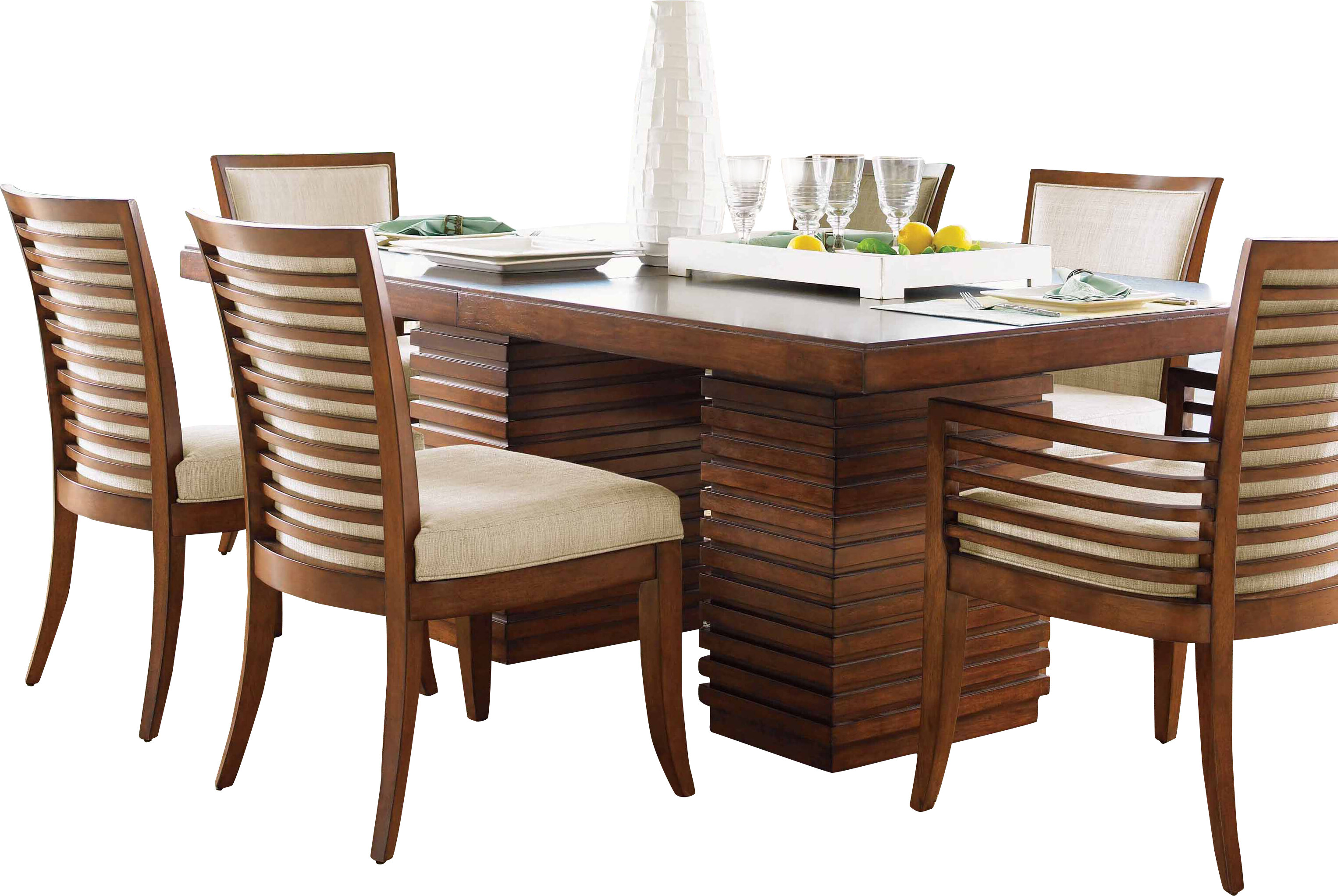 Tommy Bahama Home Ocean Club Peninsula Dining Table Perigold