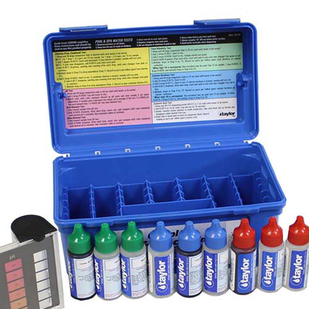 Taylor Technologies Swimming Pool Chlorine Test Kit Chemicals Wayfair