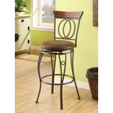 Enfield 29 Swivel Bar Stool (Set of 2) by Fleur De Lis Living