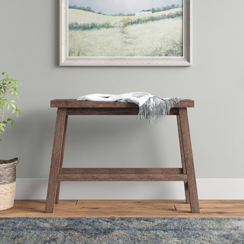 Birch Lane Allister Wood Bench Reviews Wayfair