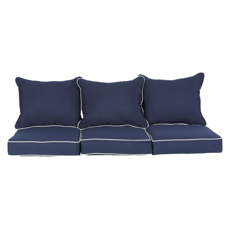 Beachcrest Home Ginsberg Indoor Outdoor Sunbrella Sofa Cushion