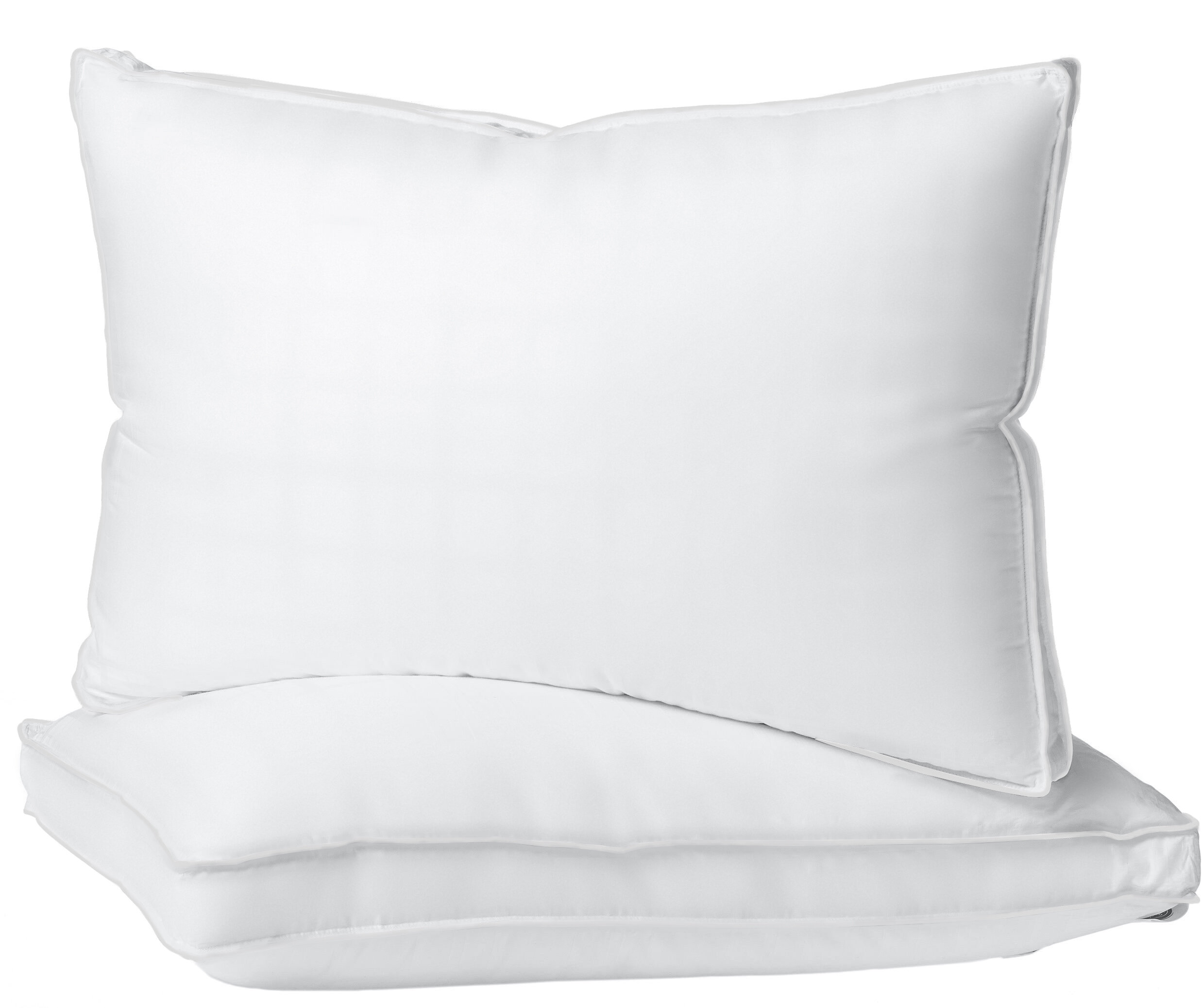 White Down Alternative Bed Pillow Standard Kind Euro Pillows for Sleeping