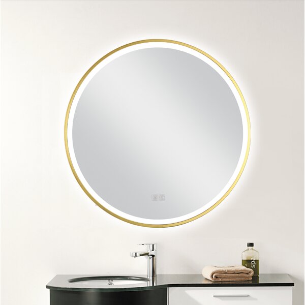 Mercury Row® Haile Neptune Lighted Vanity Mirror & Reviews | Wayfair