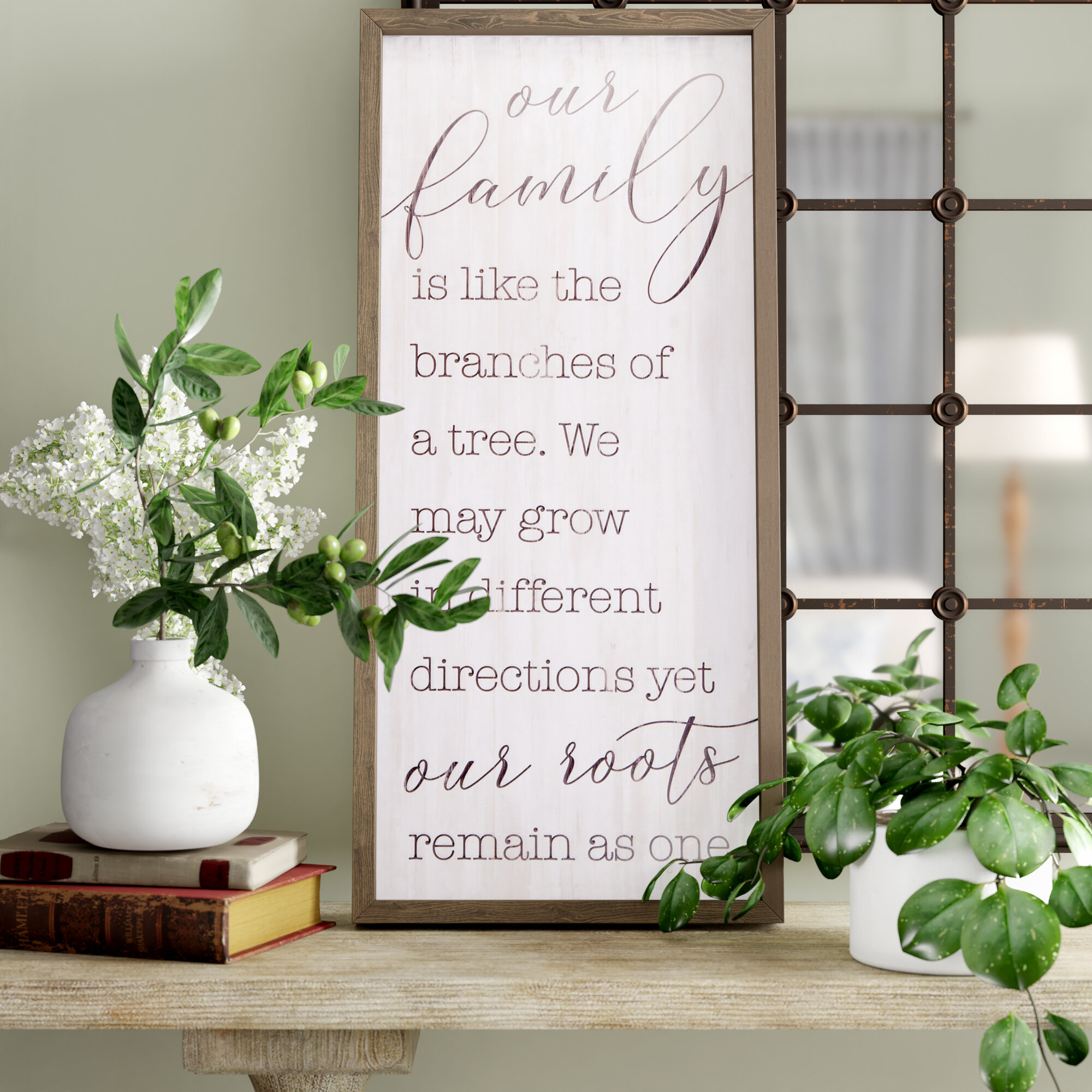 Gracie Oaks Our Family Frame Wall Decor Birch Lane