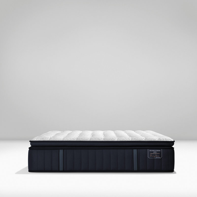 Stearns Foster Estate 14 5 Plush Pillowtop Innerspring Mattress Reviews Wayfair