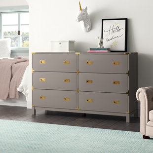 Go to store & view more images Arnulfo 6 Drawer Double Dresser by Willa Arlo Interiors