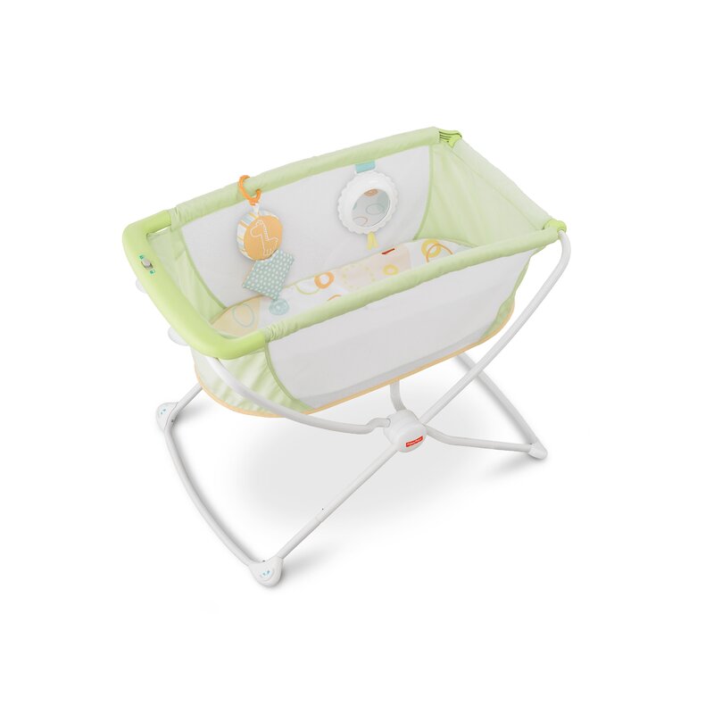 portable rocking baby bed