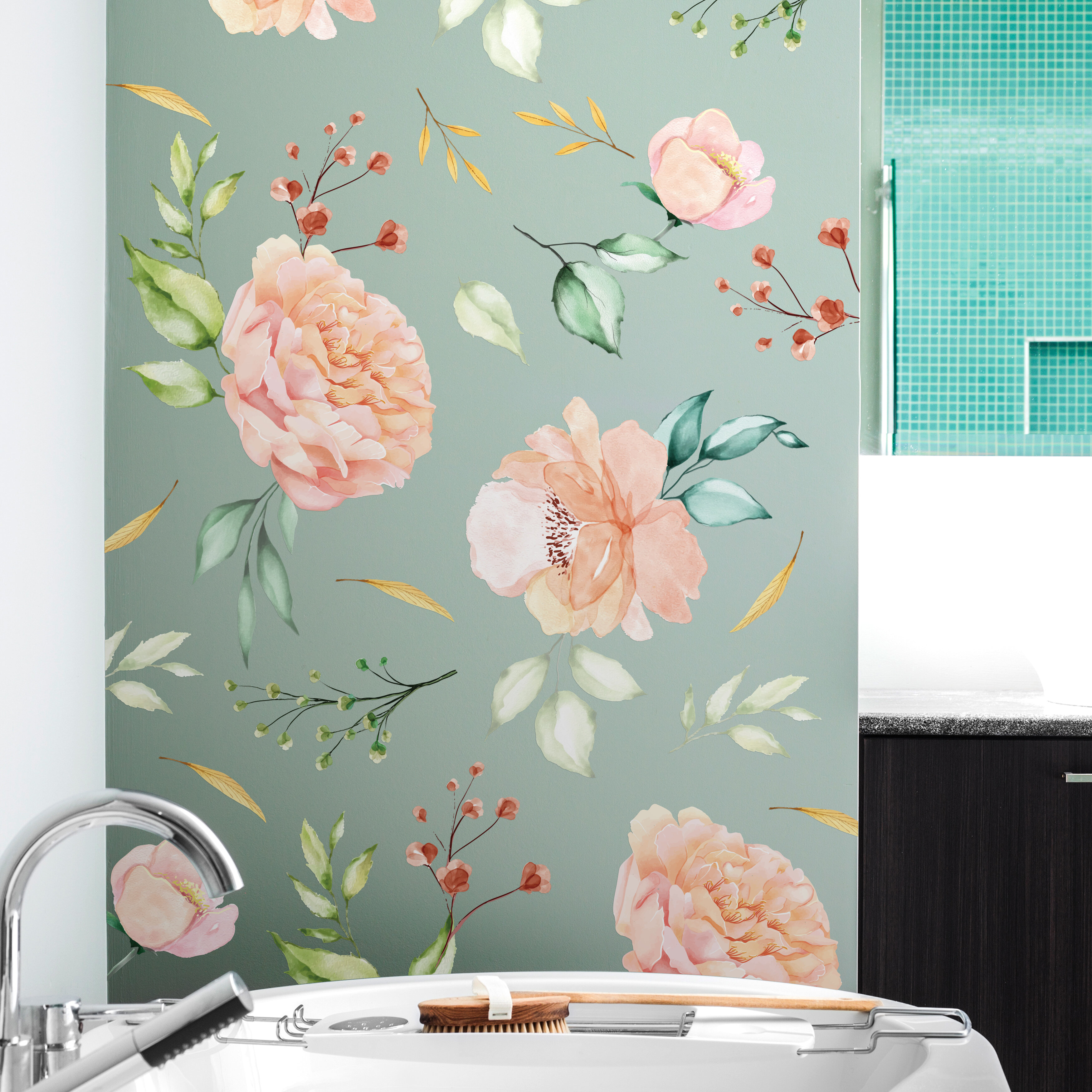 Details about   3D Plant Flower 789 Wallpaper Murals Floor Wall Print Decal Wall Sticker 