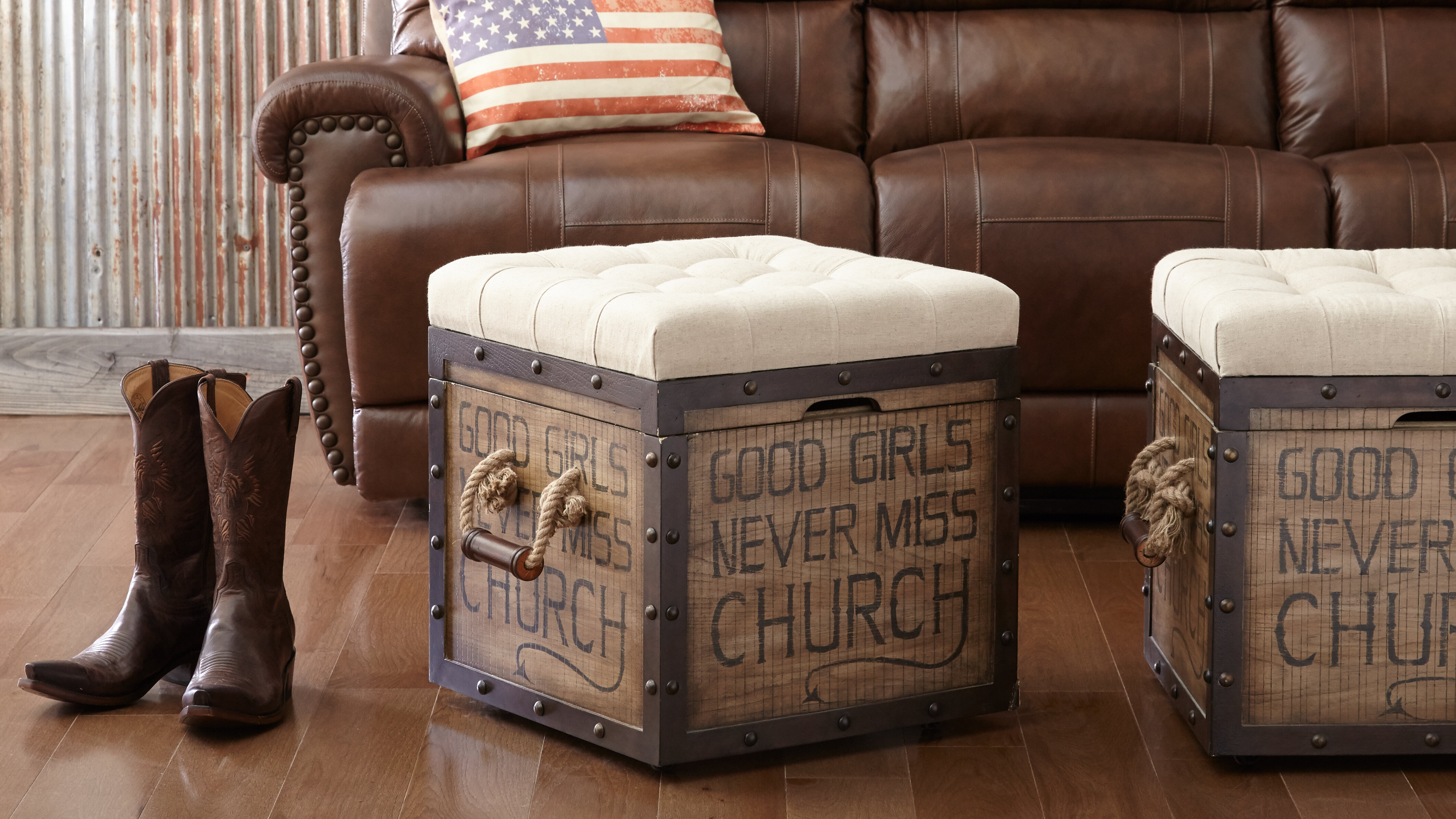 girls storage ottoman